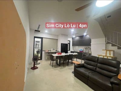 (13tr5) Cho thuê nhà Simcity LÒ LU gần Vinhomes | 4pn, nội thất cb