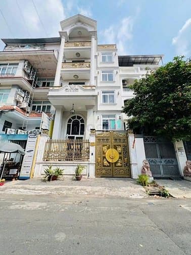 Giảm 5 tỷ bán nhanh biệt thự hẻm 10m ,Hồ Văn Huê, ngang 7mx16m, Hầm 5