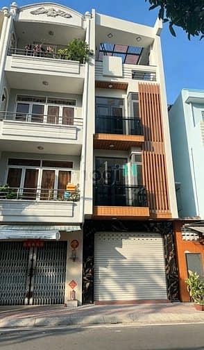 Mặt tiền Bình Phú Q6, 74m2, 4 tầng, 6PN, kinh doanh, trả trước 50%
