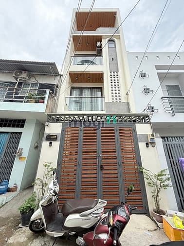 Nhà Bùi Tư Toàn, An Lạc, Bình Tân, 4x20m, 5PN, 5WC, Hẻm Xe Hơi Tránh
