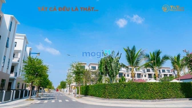 Chuyển nhượng nhà phố dự án T&T 90m2, 4 tầng gần trường FPT, mầm non
