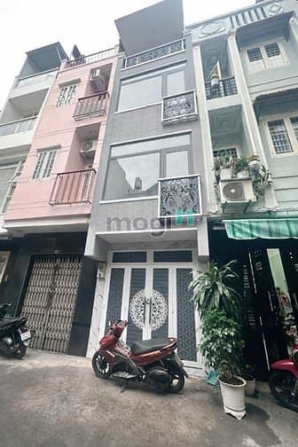 Nhà Mặt Tiền Đường Số 4 Quận 4, 21m2, 1 Trệt 3 Lầu 1 Tum, 3PN 4WC Đẹp