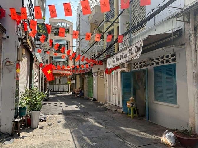 Nhà 2 MT Mạc Đĩnh Chi, Đa Kao, Quận 1, DT: 47m2, tặng GPXD, Giá 12,4tỷ