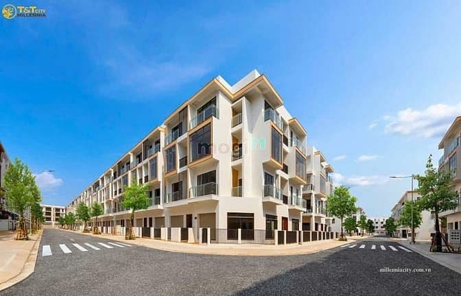 Cần bán giá rẻ căn Nhà phố xây sẵn 4 tầng, dự án T&T City Millennia