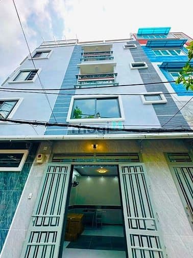 Giảm 700 triệu còn 2 tỷ 980 TL Bán nhà 5 tầng xây mới, hẻm xe hơ