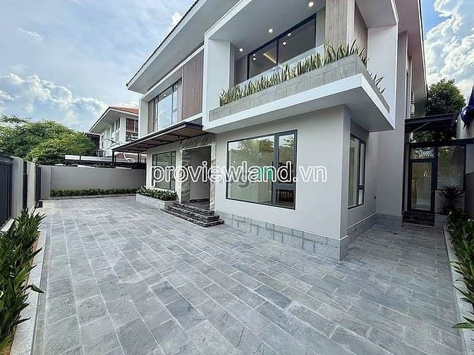 Cho thuê Villa sân vườn Tân Mỹ, Phú Mỹ Hưng, 5PN, đất 342m², $6.500/th