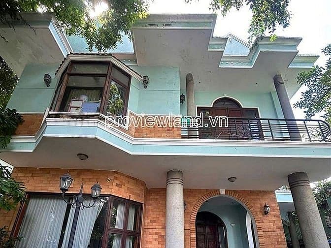 Biệt thự mặt tiền Thảo Điền, 15,2x33m, Hầm + Trệt + 2 lầu, giá 125 tỷ