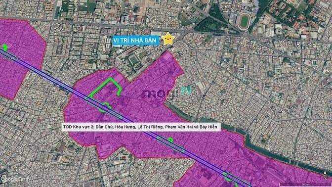 Sát ranh TOD - 5 tầng 60m2 - HXH thông - Dòng tiền 40 Tr/th - Chỉ 12T