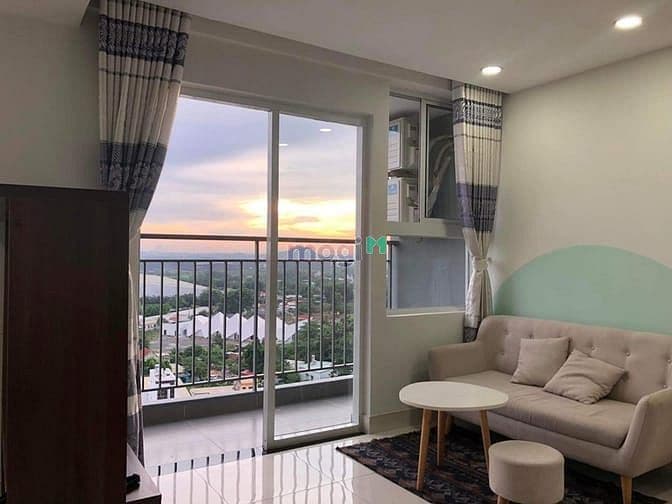 Cần cho thuê căn hộ 2PN chung cư gần Cầu Đồng Nai full nội thất 6.5tr