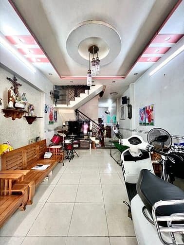Nhà 2 tầng, 45M2 THỔ CƯ đường Liên Khu 45,BHHB,Bình Tân,HẺM 6M, 3 tỷ x