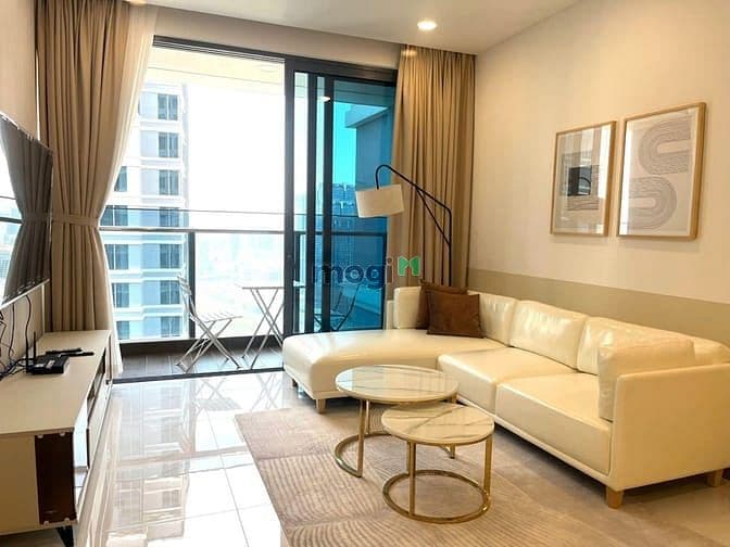 Cho Thuê 2PN+1 kho Sunwah Pearl 100m² Bình Thạnh Full Nội Thất