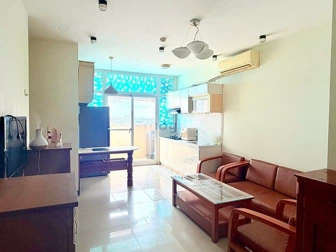 Căn 65m2 Hoàng Kim 8tr/tháng nội thất, ban công thoáng mát, an ninh