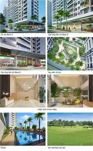 Bán CHCC Green Valley, DT 115m2, TK 3PN, 2WC, lầu đẹp, giá bán 12 tỷ