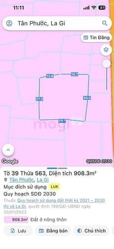 Bán đất MT đường Nguyễn Du, gần biển, thích hợp kinh doanh Farmstay!