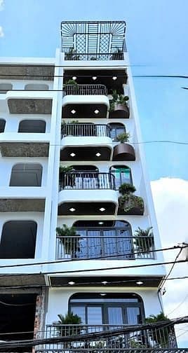 Nhà phố cao cấp đúc 7 tầng, Mặt Tiền Đường 12m - Tân Thới Nhất 02