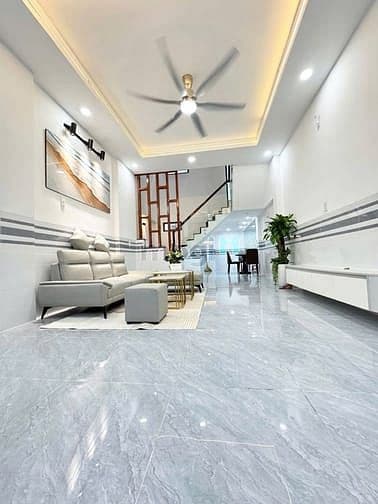 Bán nhà 3 tầng, Bình Hưng Hòa, Bình Tân, 117m2, HẺM 7M THÔNG, 5 tỷ x