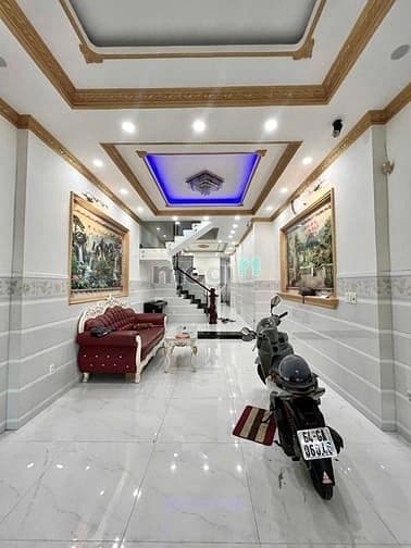 Nhà đẹp hẻm xe hơi Nguyễn Nhữ Lãm - Nguyễn Sơn - 3 tầng - 99m2