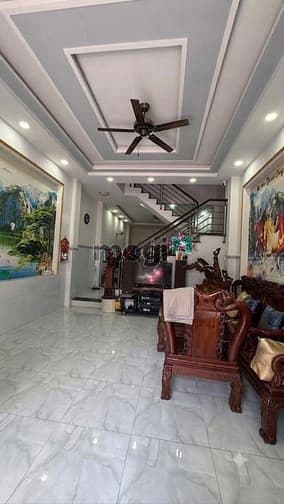 Bán nhà 4 tầng, đường Hương Lộ 3, BHH, Bình Tân, 70m2, HẺM Ô TÔ,6 tỷ x