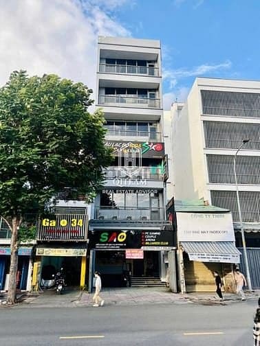 Tòa nhà 1400m2 MT số 22 Thành Thái, Q10. Kc: hầm 6 tầng TM+PCCC