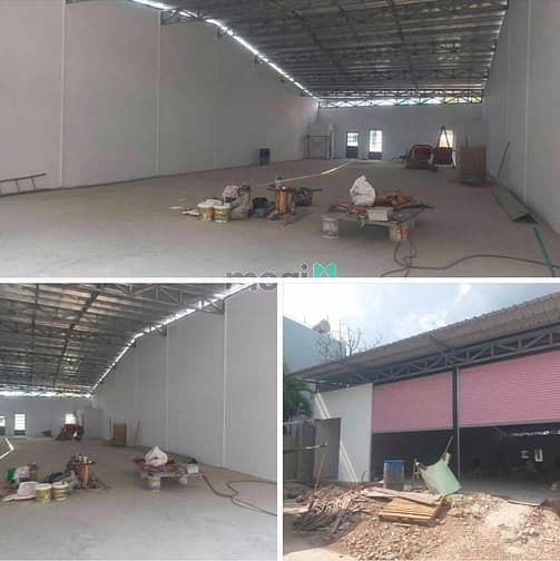 Cho thuê kho đẹp, 420m2 ngã tư Ga, Thạnh Lộc Quận 12