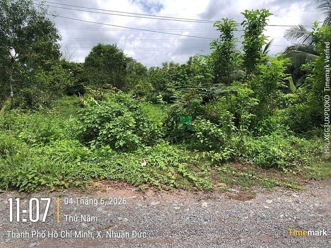 Bán Lô Đất Vườn 552m2 mặt tiền Kênh Lí tại Xã Nhuận Đức, Huyện Củ Chi