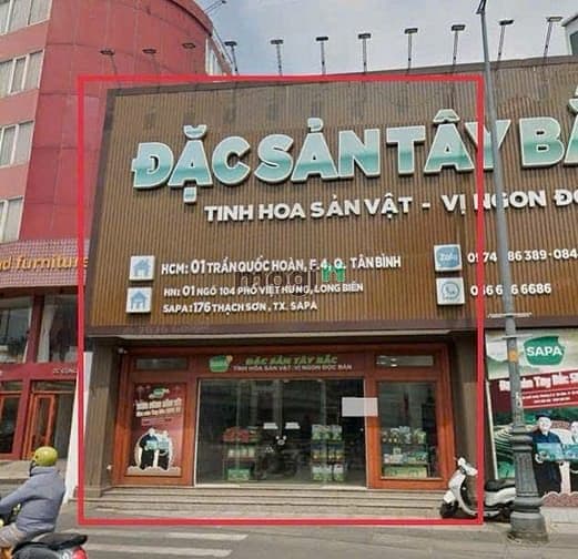 Cho thuê nhà mặt tiền số 1 Trần Quốc Hoàn, P 2, Q Tân Bình, Hồ CHÍ MIN