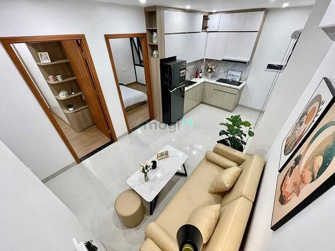 2 Ngủ 1 Khách, Lê Thanh Nghị, FULL Đồ xịn, Thang Máy, Ô TÔ 10m, 62m2