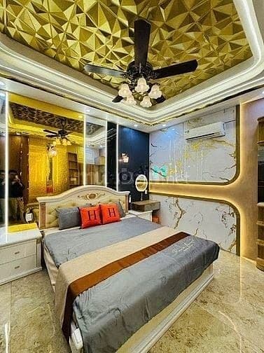 biệt thự 86/12A Bành Văn Trân, DT 80m2, 3 PN, 5WC full nội thất, 1lầu