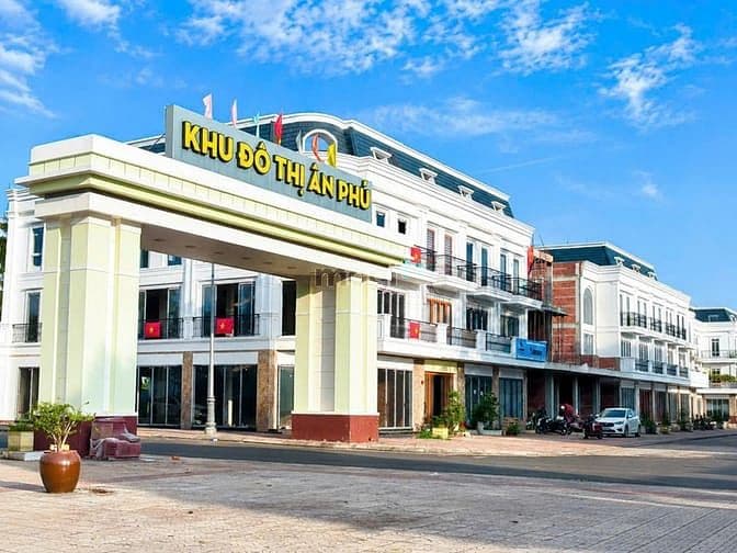 Nhà phố mặt tiền Hà Huy Tập - Khu đô thị Ân Phú