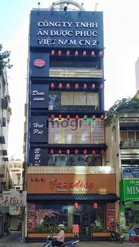 Nhà hàng, spa MT 122 Cao Thắng, Q3. Dt: 8x20m, Kc: 6 tầng TM+PCCC