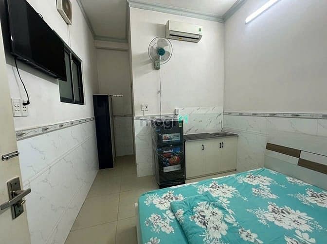 Cho THUÊ căn hộ studio đầy đủ nội thất gần ngay chợ Bửu Long