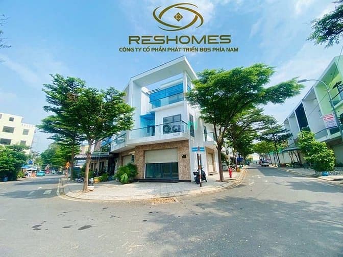 Cho THUÊ nhà đẹp 1T2L góc 2 mặt tiền KDC Long Châu, P.Tam Hiệp