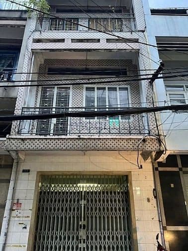 Bán Nhà Mặt Tiền Đường Võ Thành Trang 3.8 x 42.5m. Nở hậu 4.1m,Trệt 2L