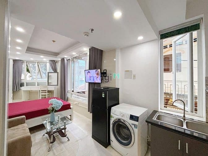 Căn Hộ Siêu Thoáng Máy Giặt Riêng Gần Chợ Nguyễn Văn Trỗi Q3