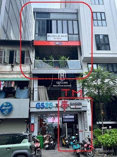 Nhà hàng - Cafe - Pub Ngay BITEXCO 63 Hồ Tùng Mậu, Q1 . Dt: 6x36m