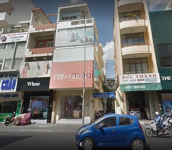 Nguyên căn (Góc 2MT) 222 Hai Bà Trưng, Q1. Dt: 5x20m, Kc: trệt 3 lầu