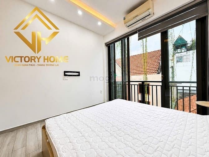 1PN balcony mới Nơ Trang Long_Bà Chiểu_VLU_Phan Xích Long_Thang máy