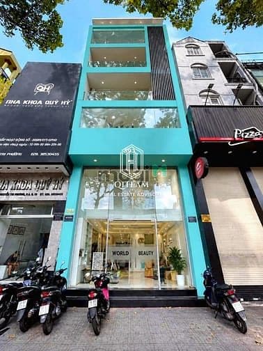 Spa nha khoa 393 Nguyễn Tri Phương, Q10. Dt: 5x14m, Kc: trệt 5 lầu TM