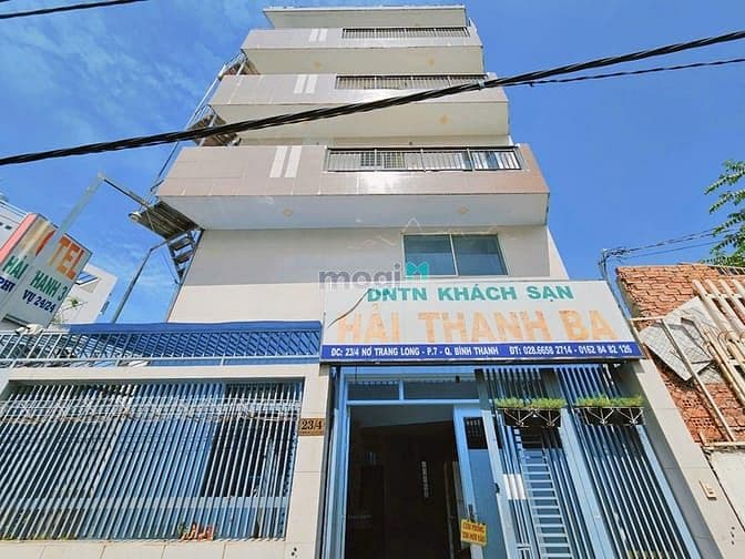 Bán Khách Sạn 20 Phòng 7x25m Nơ Trang Long Bình Thạnh - 6 Tầng - 45 tỷ