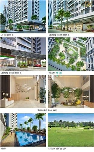 Bán CHCC Green Valley, DT 89m2, 2PN, 2WC, lầu đẹp,NTDD, giá bán 8,3 tỷ