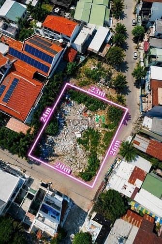 Bán lô Đất góc 2MT Trần Văn Sắc P, Thảo Điền Quận 2, dt:20x26m giá 73