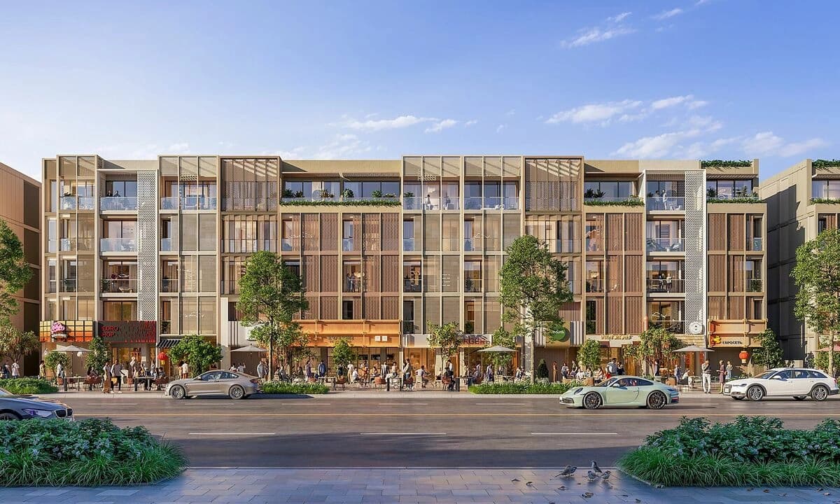 Soho tại The Global City phát triển không gian thương mại theo mô hình phố Việt