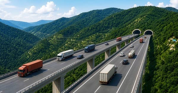Thông tin mới nhất về tuyến cao tốc hơn 27.000 tỷ có 2 hầm xuyên đèo hiểm trở, xây trụ cầu cao nhất Việt Nam