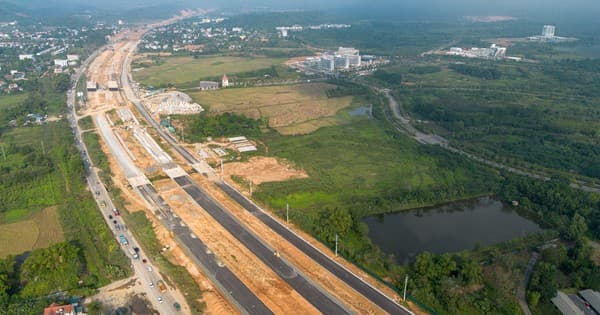 Tuyến đường 6,7 km nối đại lộ Hà Nội với cao tốc Tây Bắc đạt 31,4% tiến độ