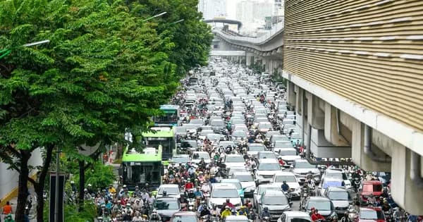 Hà Nội khảo sát tốc độ nội đô giảm, có nơi chỉ còn 12km/h