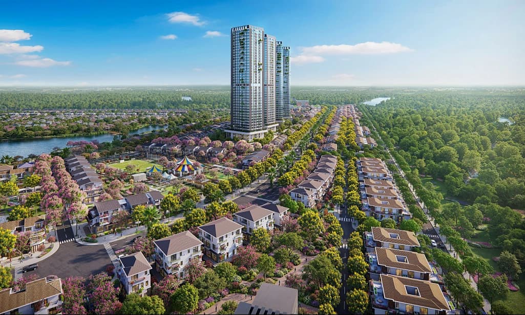 Phân khu Rừng Hồng trong Eco Retreat quy hoạch không gian công cộng hơn 3 ha
