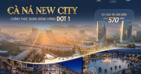 Dự án Cà Ná New City mở bán đợt 1