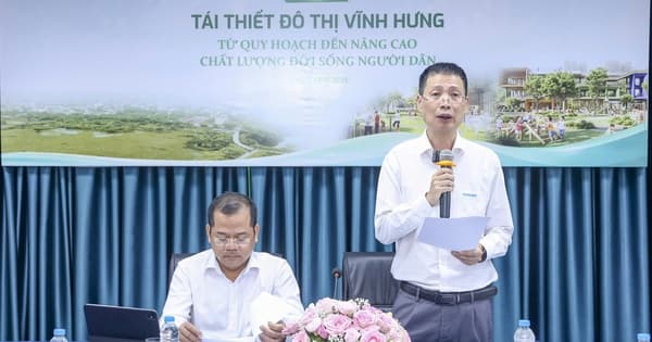 Tái thiết đô thị Vĩnh Hưng hướng tới trung tâm phát triển phía đông Hà Nội