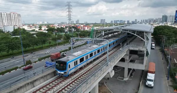 Sự cố mất điện khiến 14 lượt tàu metro số 1 TPHCM gián đoạn