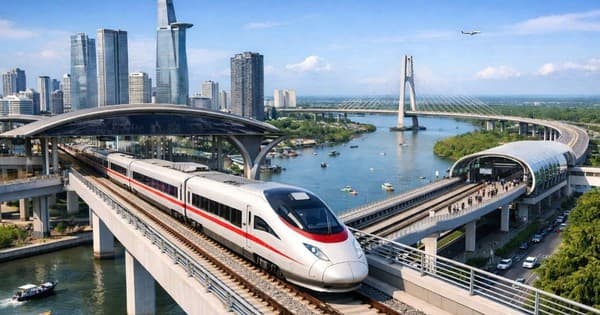 Đường sắt Bến Thành - Cần Giờ dự kiến vận hành thương mại tháng 12/2029